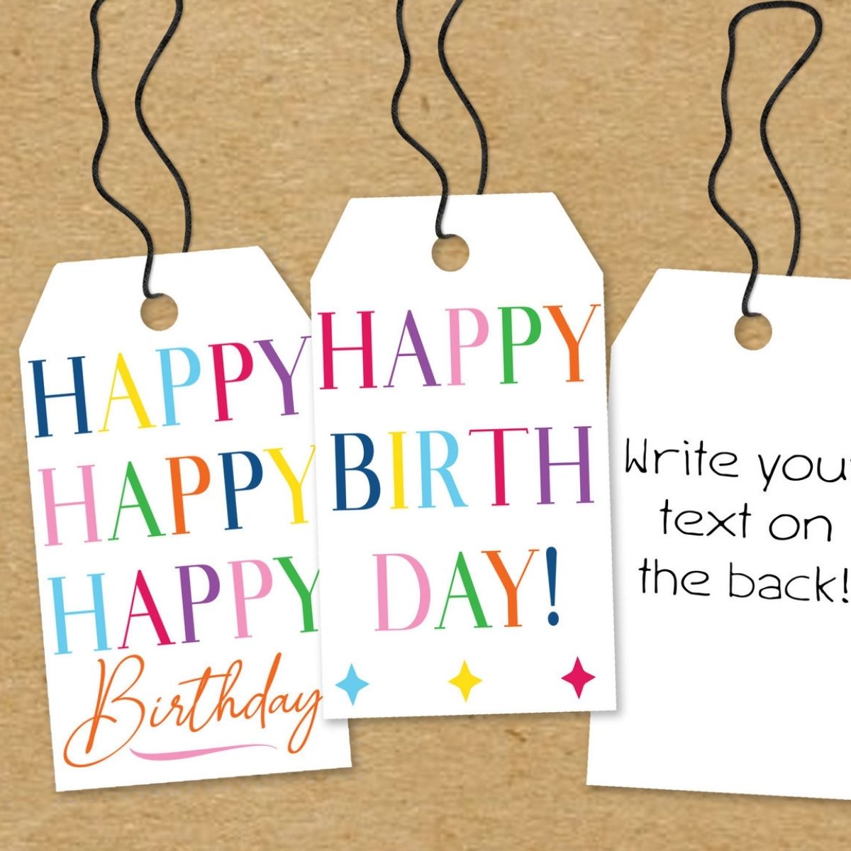 Custom Birthday Gift Tags: Printables, Stickers & Expert Insights