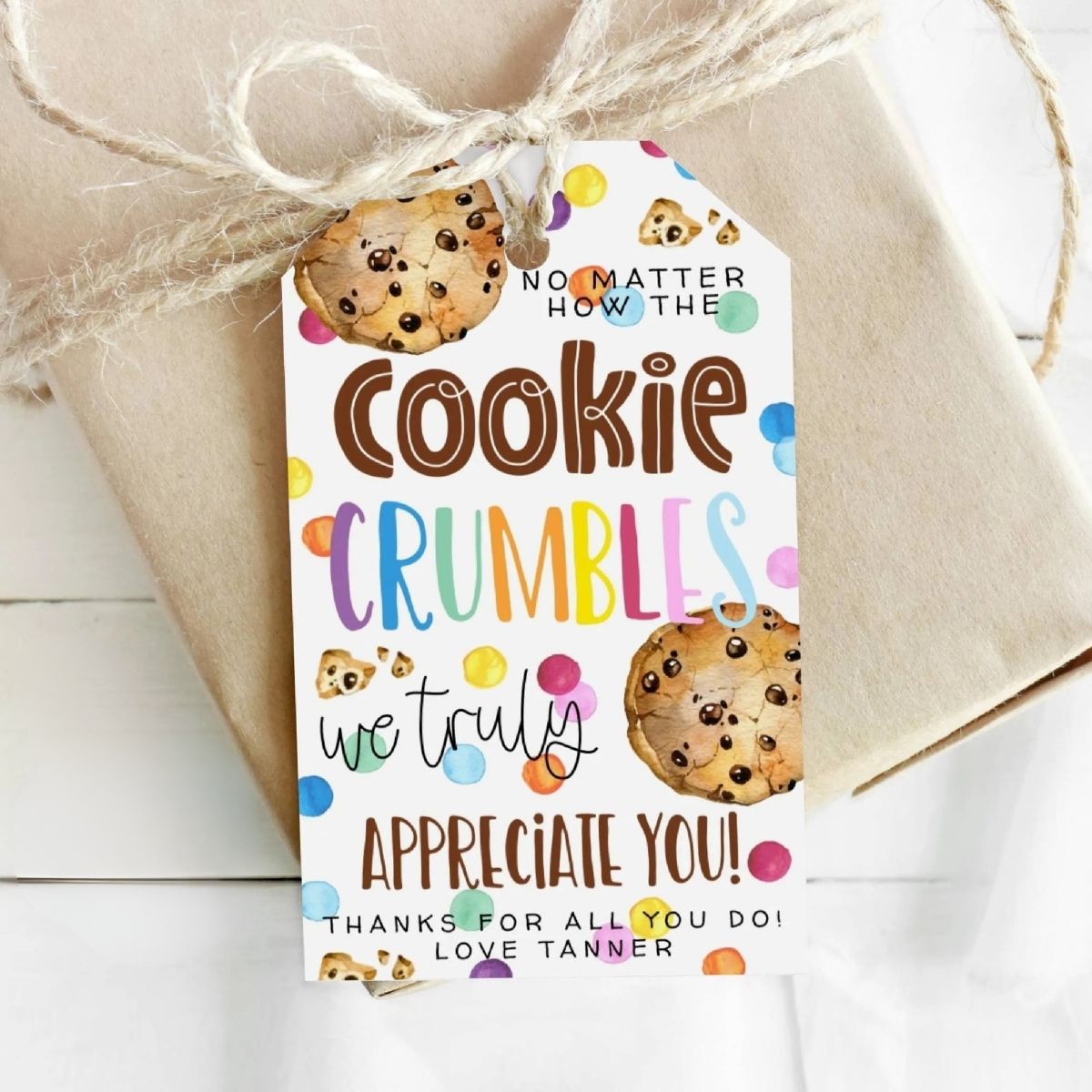 Enhance Your Cookie Packaging with Printed Swing Tags