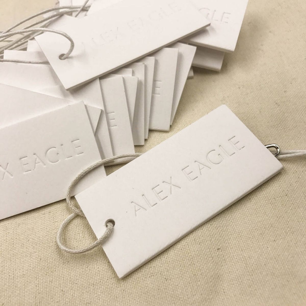 Enhance Your Branding with Custom Embossed Logo Hang Tags