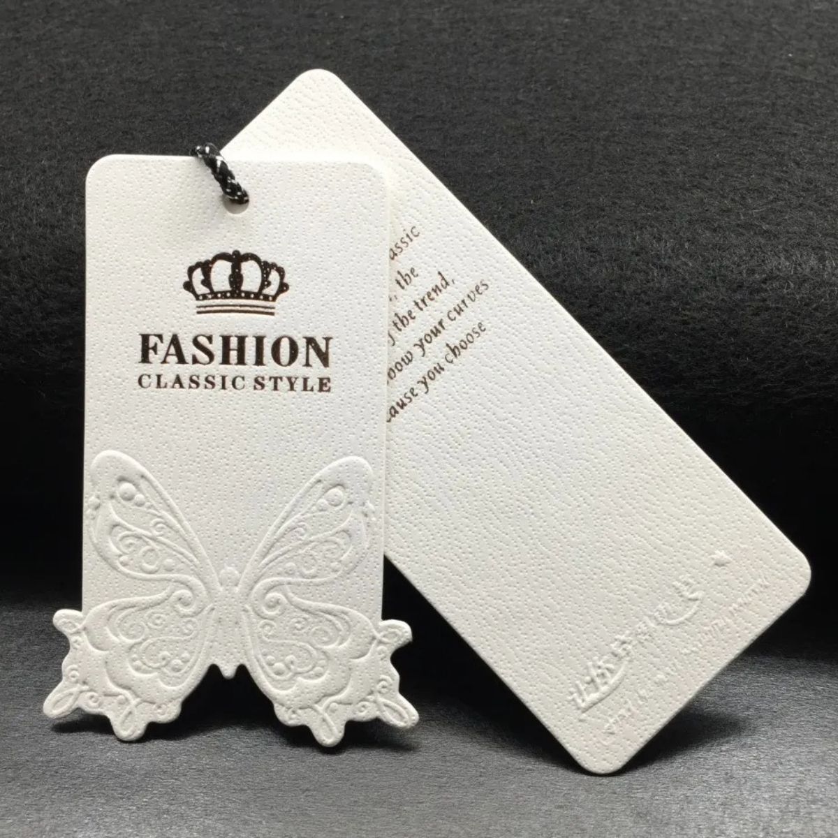 Enhance Your Branding with Custom Embossed Logo Hang Tags