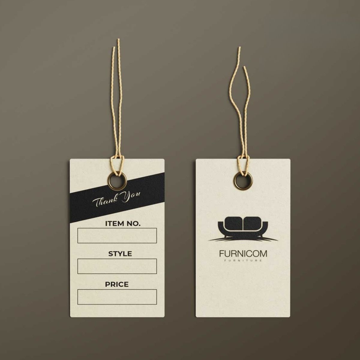 How Furniture Hang Tags Elevate Branding for Wood Furniture