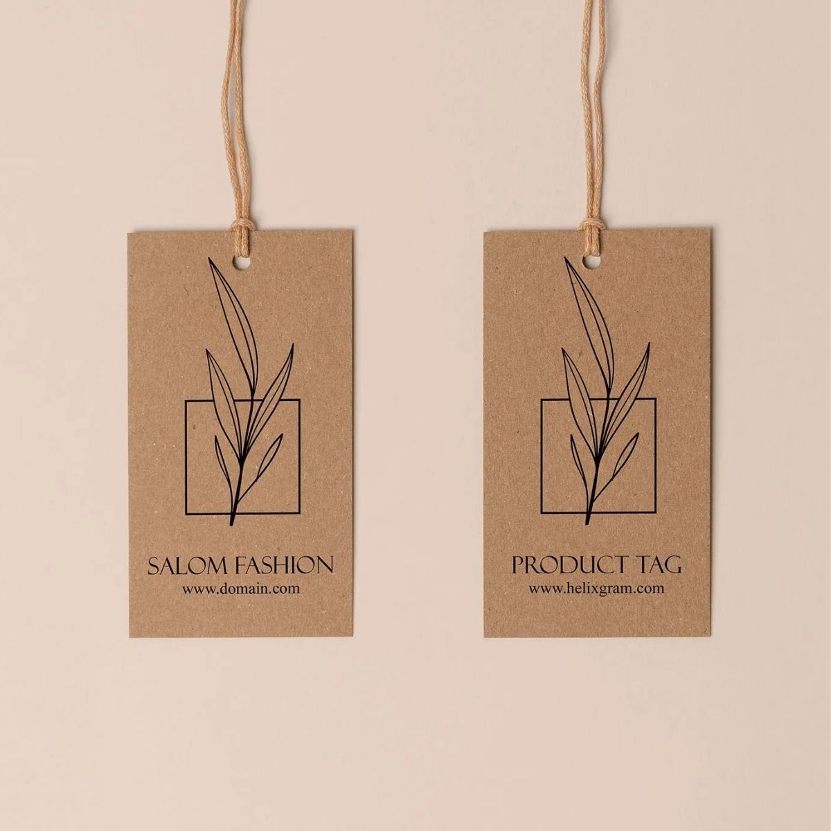 Custom Printed Swing Tags for Clothing | Swing Tags Co UK