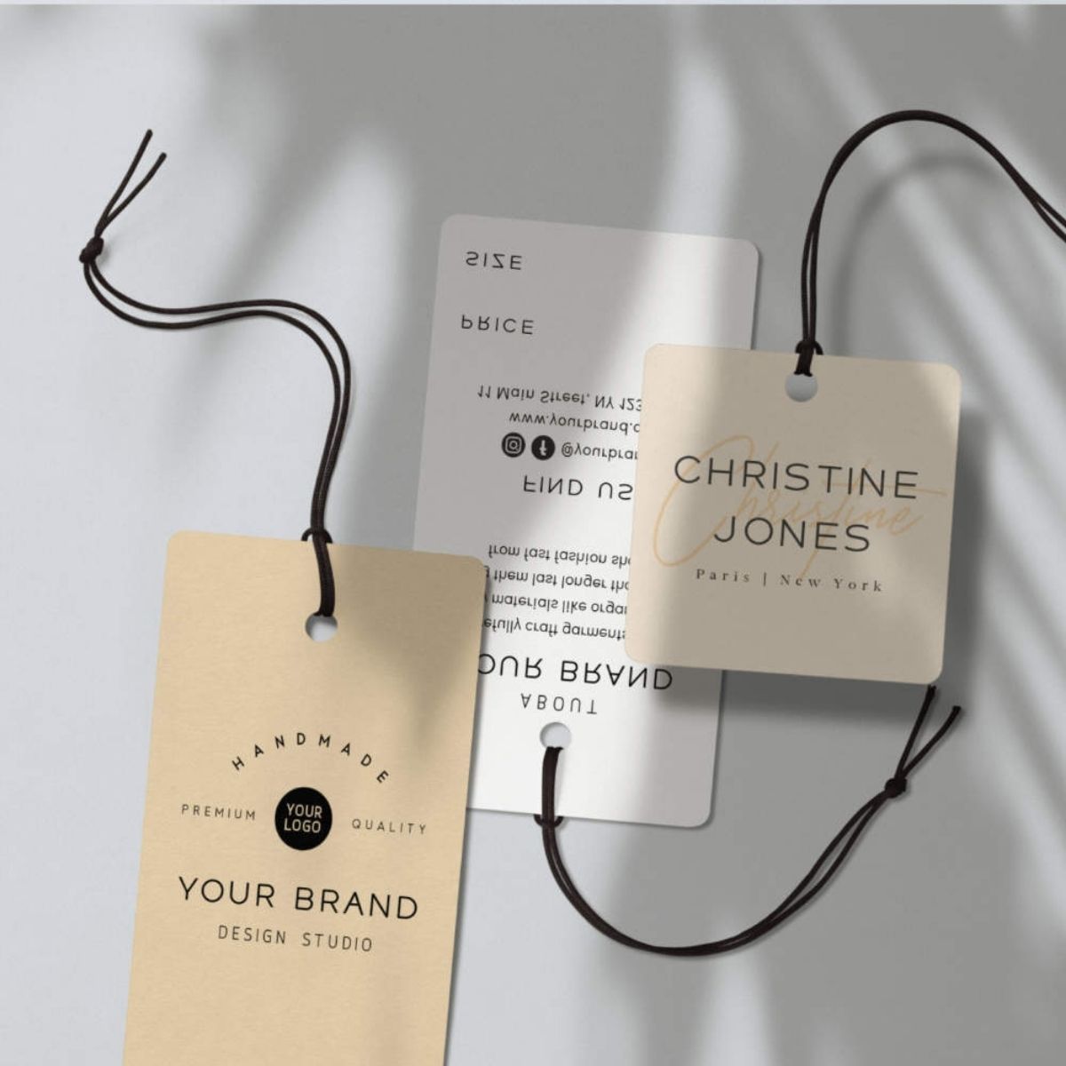 The Art and Functionality of Minimalist Hang Tags for Clothes