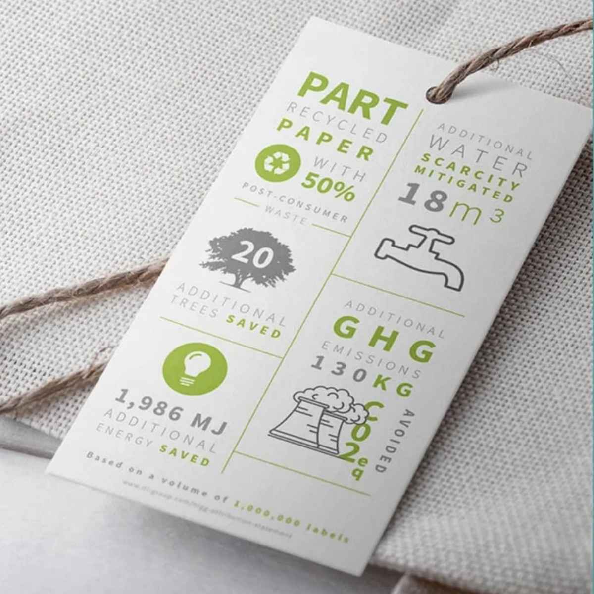 Custom Recycled Material Tags: Sustainable Solutions for Every Brand