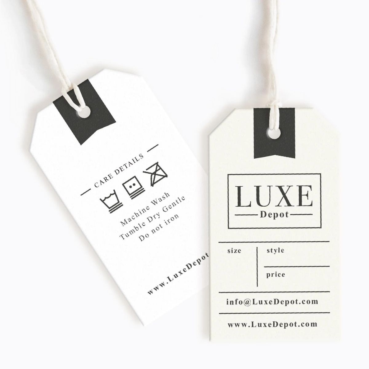 The Essential Guide to Custom Printed Swing Tags for Size Shoes, Clothes, and More