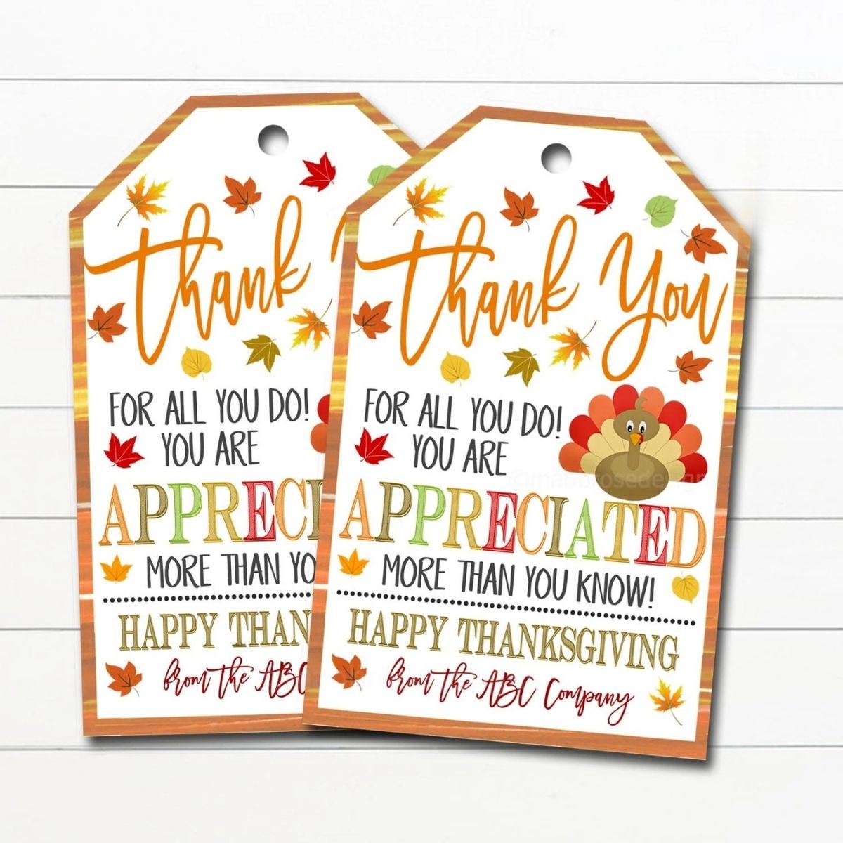 Custom Thanksgiving Tags: Creative Ideas & Free Printable Templates