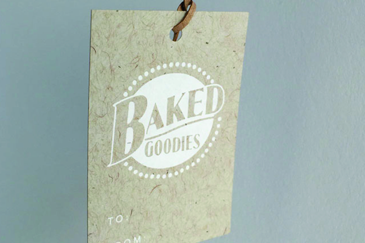 Paper Tags & Foil Stamped Logo
