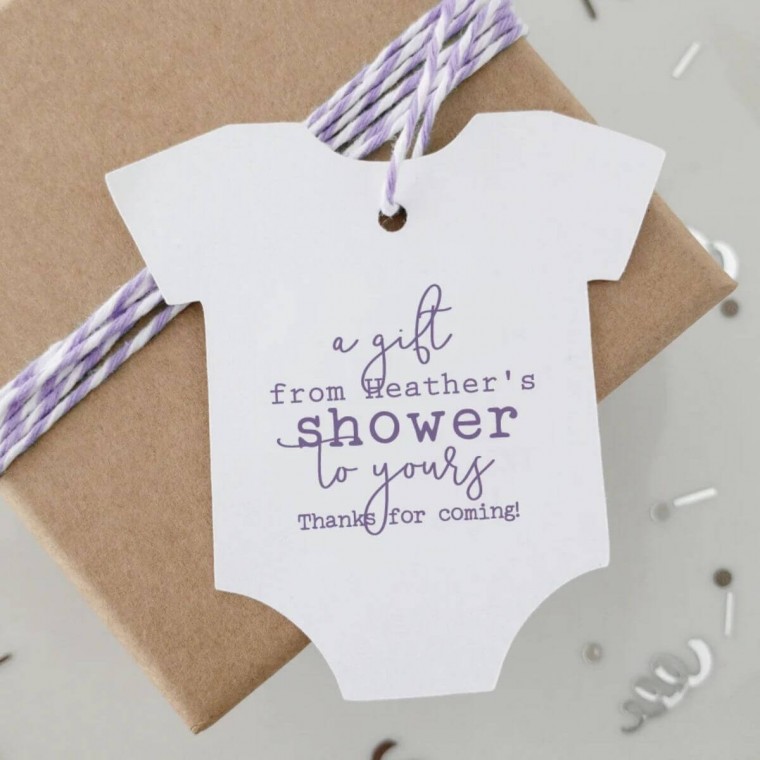 Baby Shower Tags