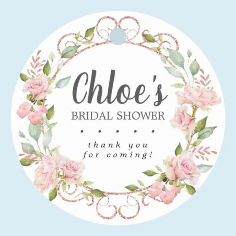Bridal Shower Tags