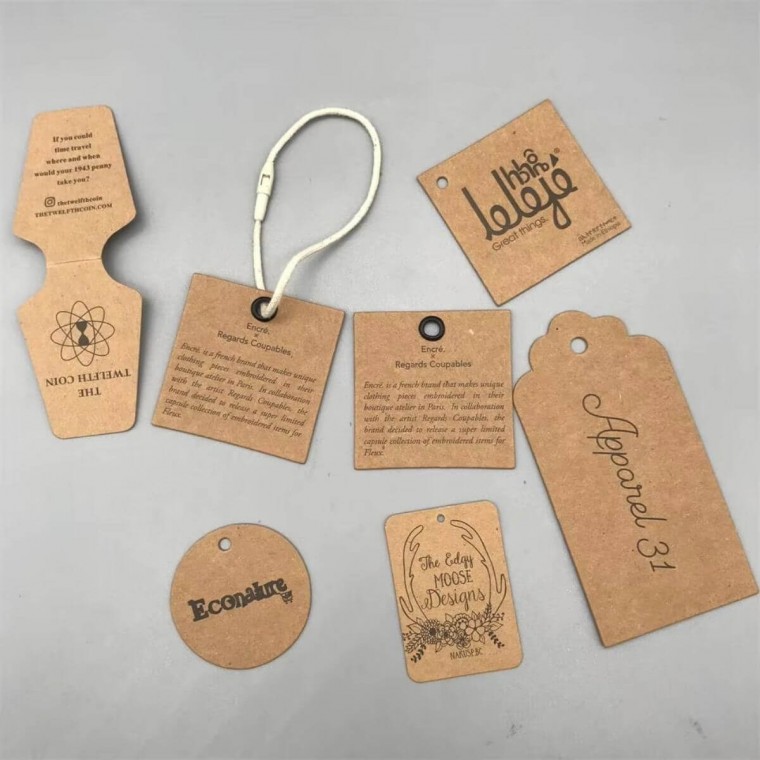 Eco Kraft Jewelry Tags