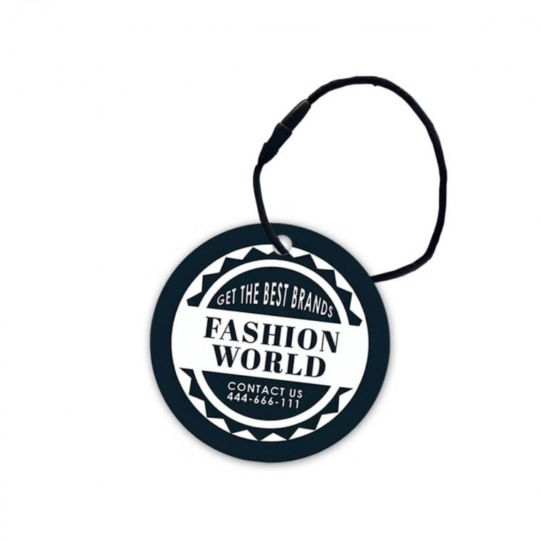 Glossy Clothing Hang Tags