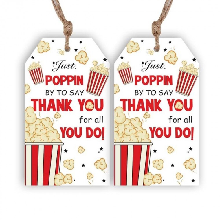Gourmet Snack Hang Tags