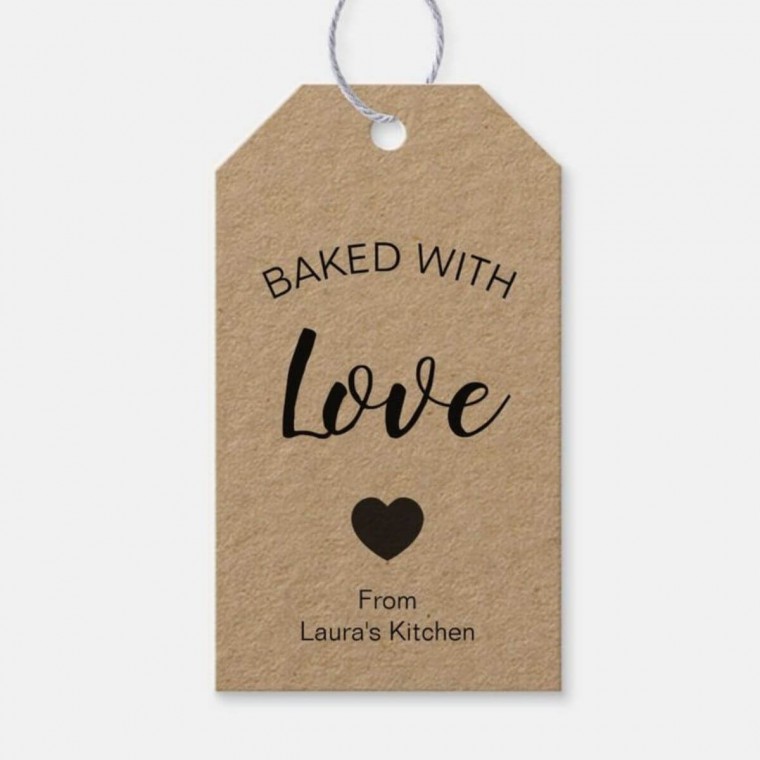 Gourmet Snack Tags