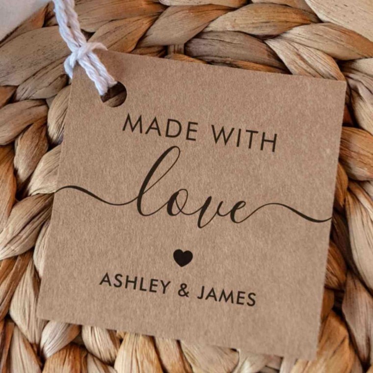 Printed Tags for Gifts