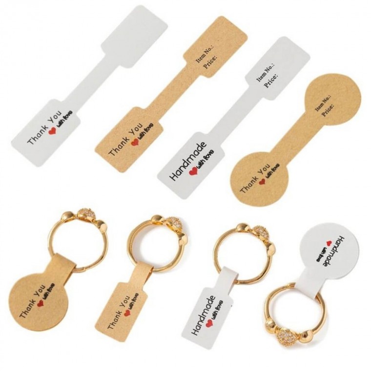 Printed Tags for Jewelry