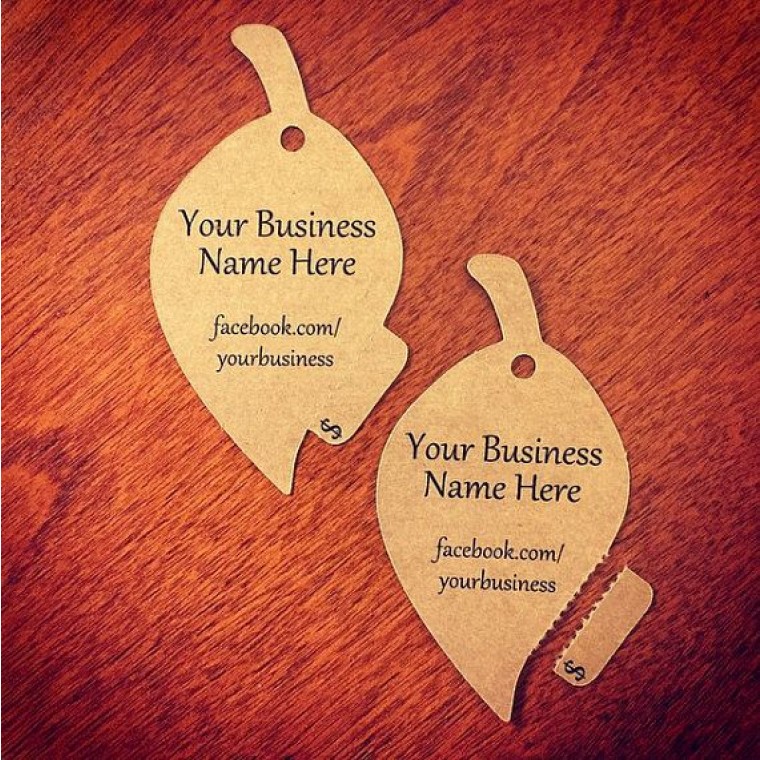 Custom Tear-off Tags