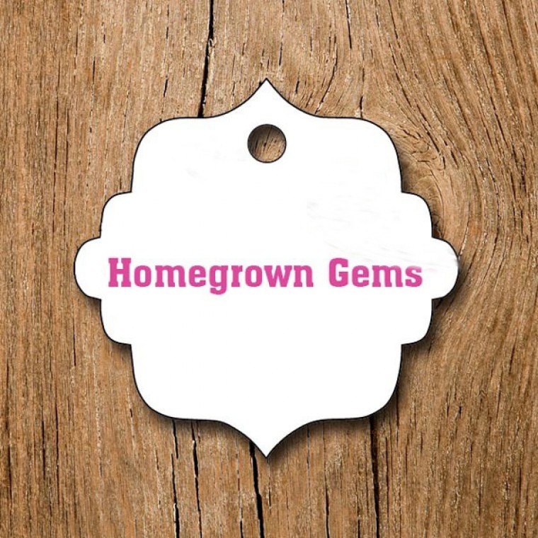 Die cut Retro tags