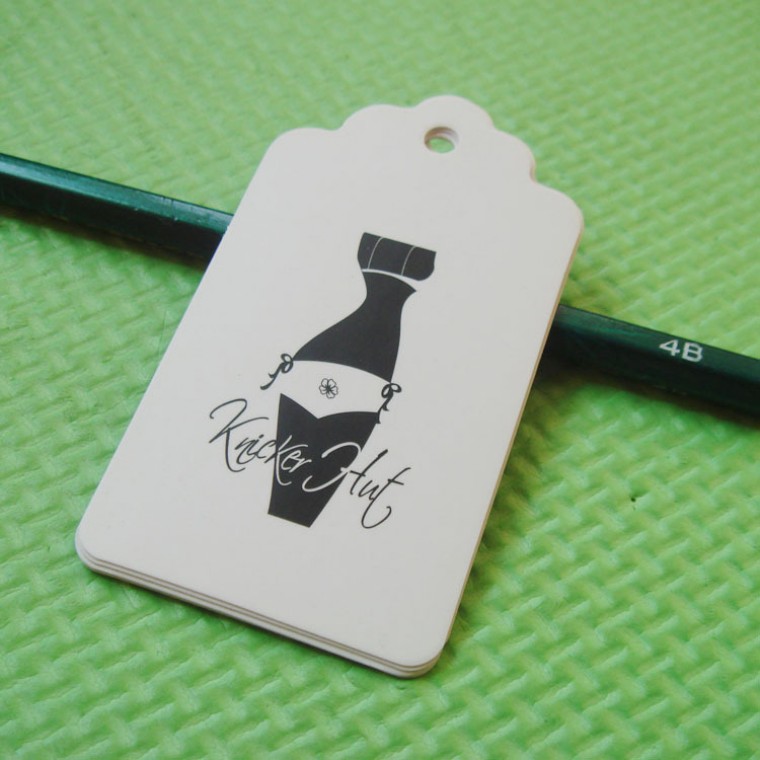 Die Cut Apparel Tags