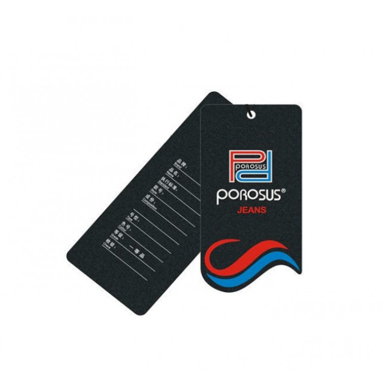 Die Cut Plastic Hang Tags