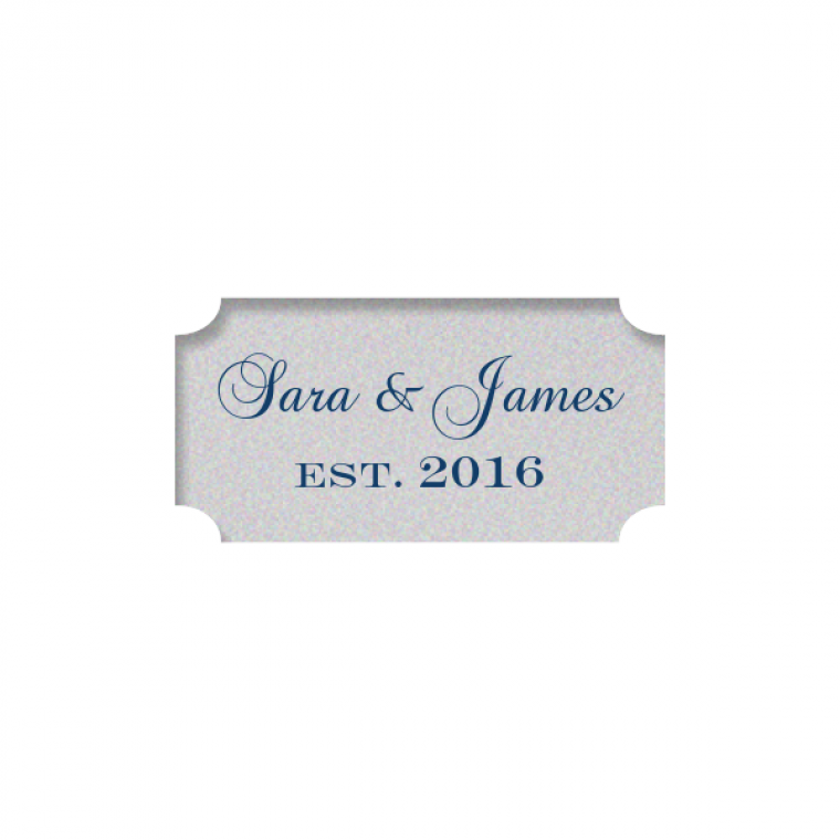 Rectangular Classic Fold Over Tags