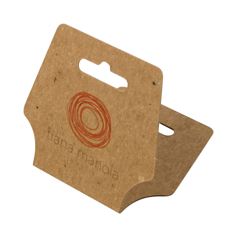 Rectangular Fold Over Tags