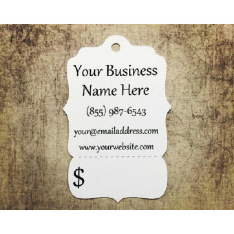 Rectangular Tear-off Tags
