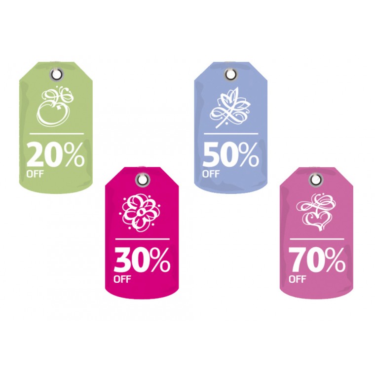 Retail Square Hang Tags
