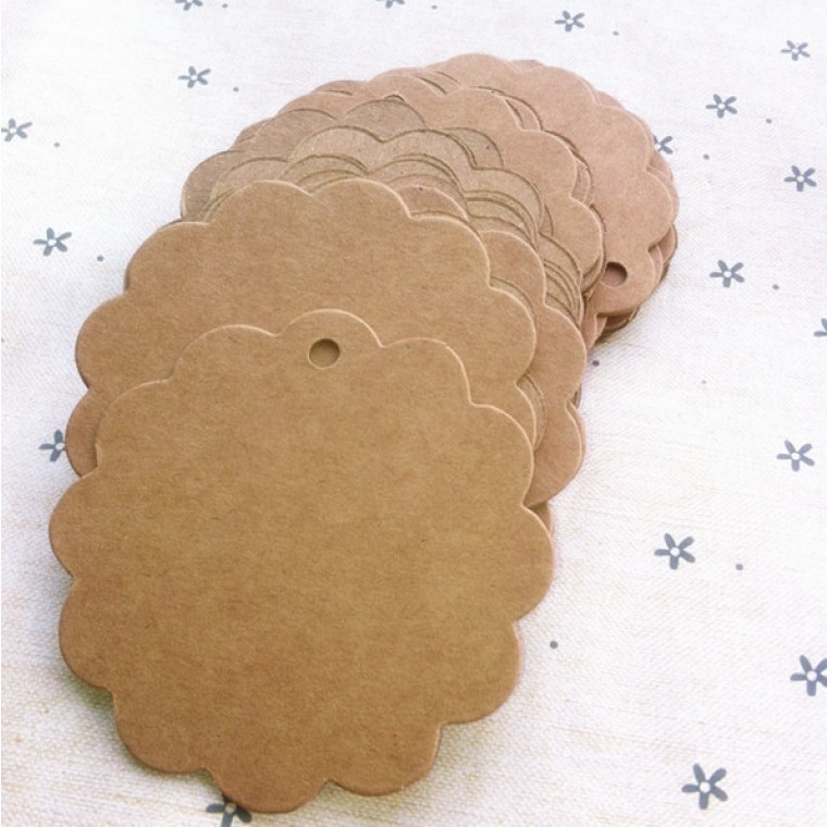 Round Apparel Tags