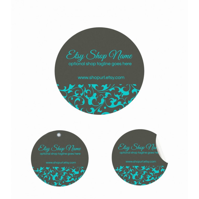 Rounded hang Tags
