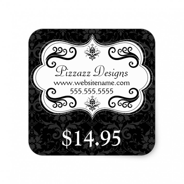 Square Elegant Series Tags