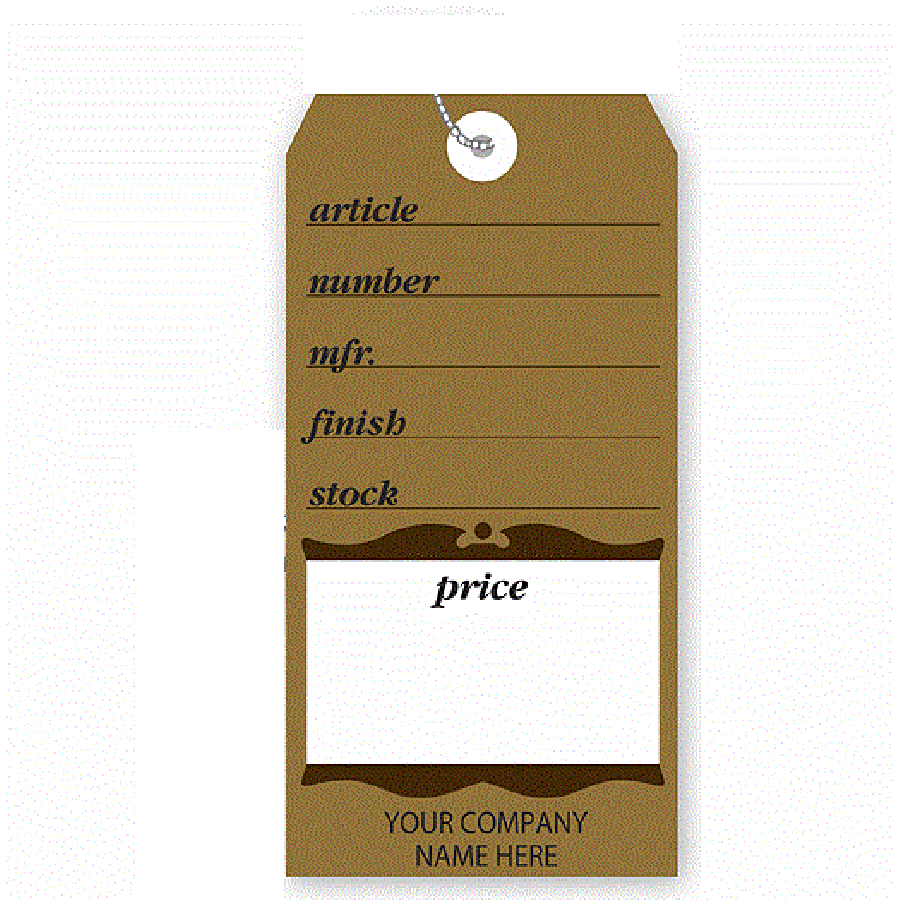Custom Retail Tags