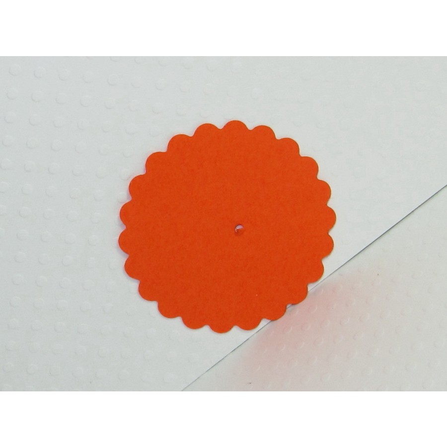 Die Cut Bubble Circular Tags