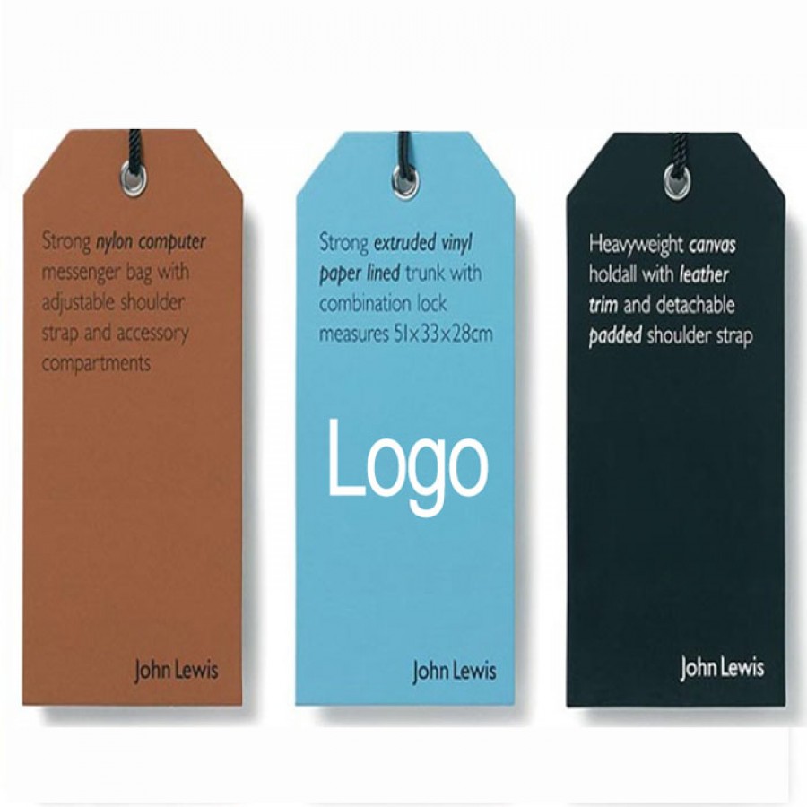 Die Cut Logo Hang Tags