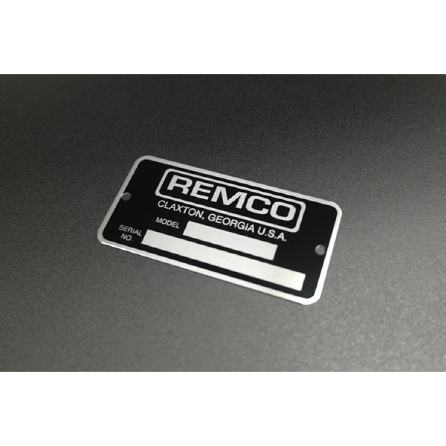 Rectangular Silkscreen Printed Fabric Tags