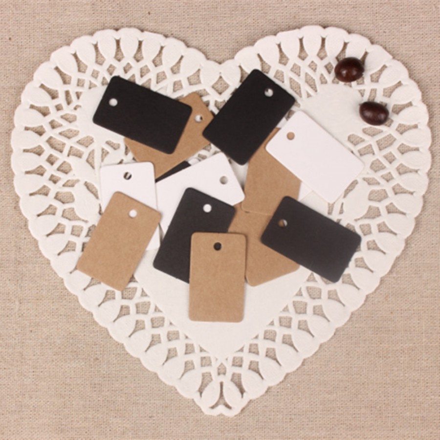 Rectangular Apparel Tags