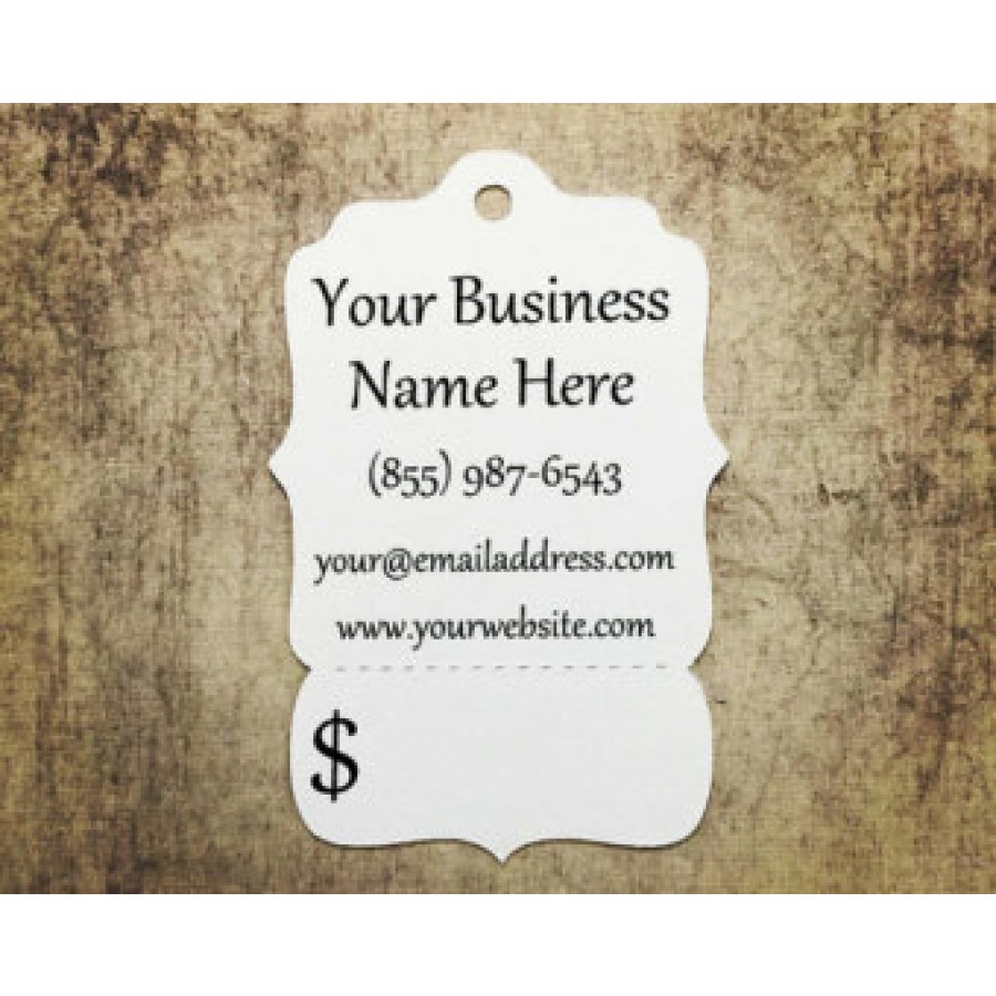 Rectangular Tear-off Tags