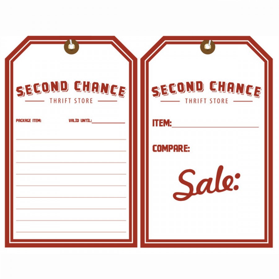 Rectangular Sale Tags