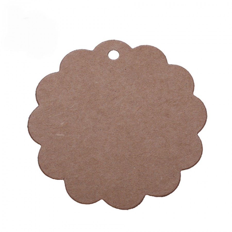 Round Jeans Paper Hang Tags