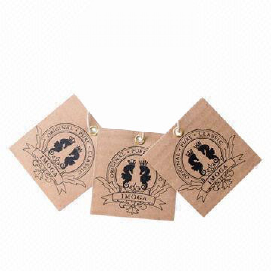 Square Jeans Paper Hang Tags