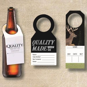 Beer Bottle Hang Tags