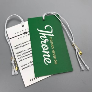 Bulk Food Product Tags