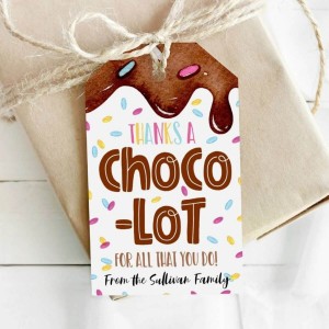 Chocolate Box Hang Tags