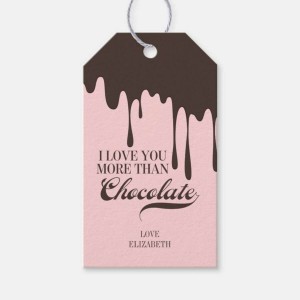 Chocolates Gift Tags