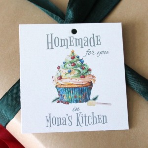 Cupcake Box Tags