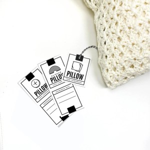 Cushion Hang Tags