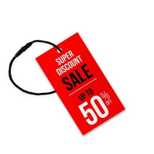 Discount Sale Tags