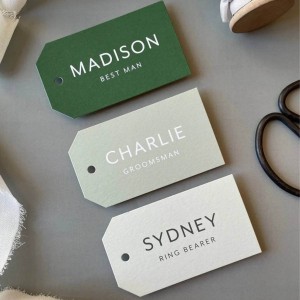 Minimalist Hang Tags
