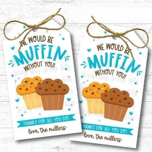 Muffin Box Tags