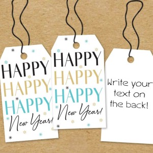 New Year Hang Tags