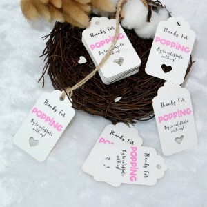 Party Favor Hang Tags
